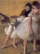 Edgar Degas Dance practising France oil painting artist